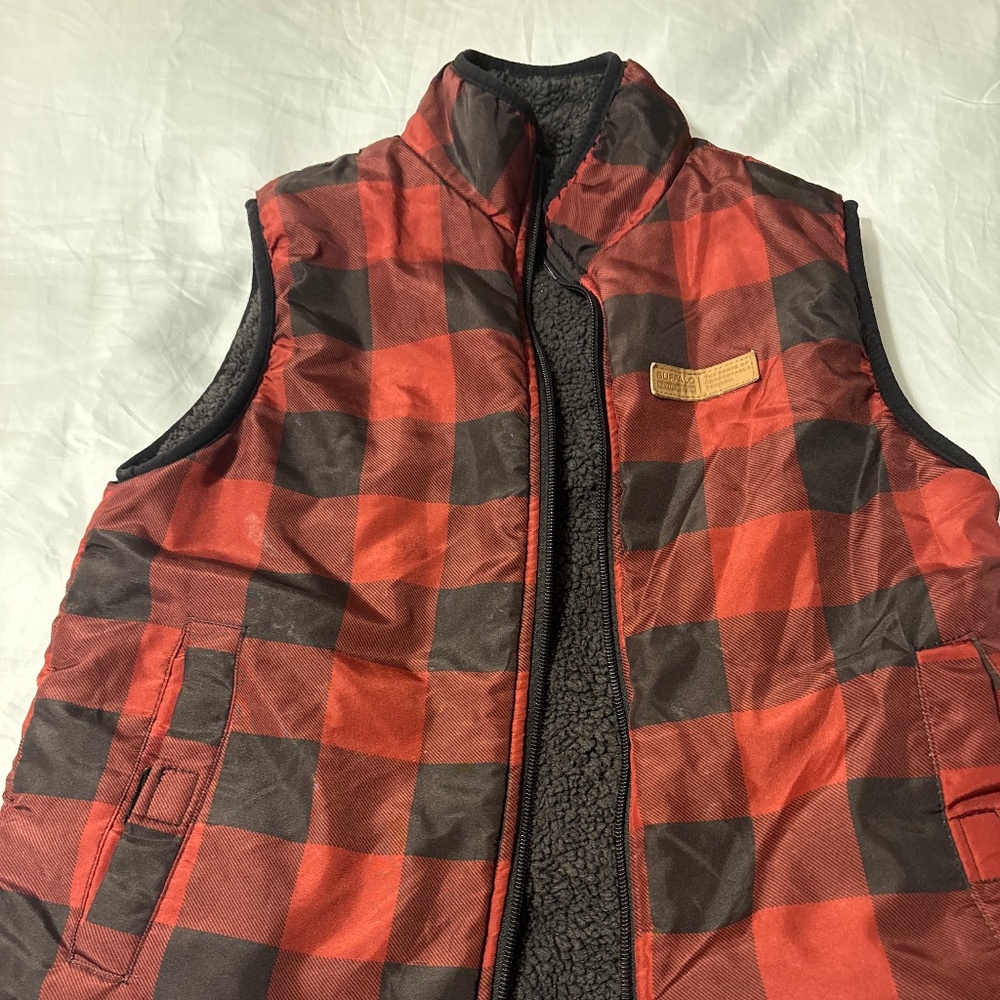 Boys plaid vest